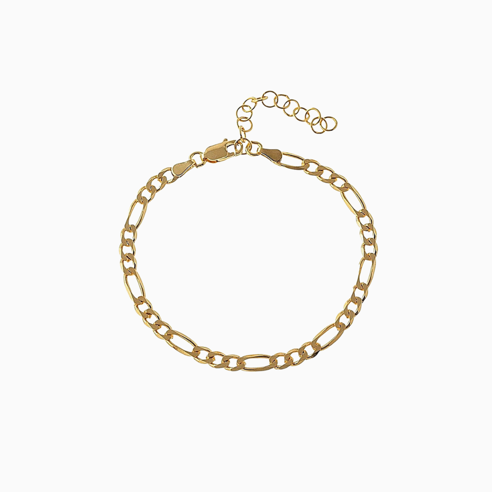 PULSERA FIGARO GOLD